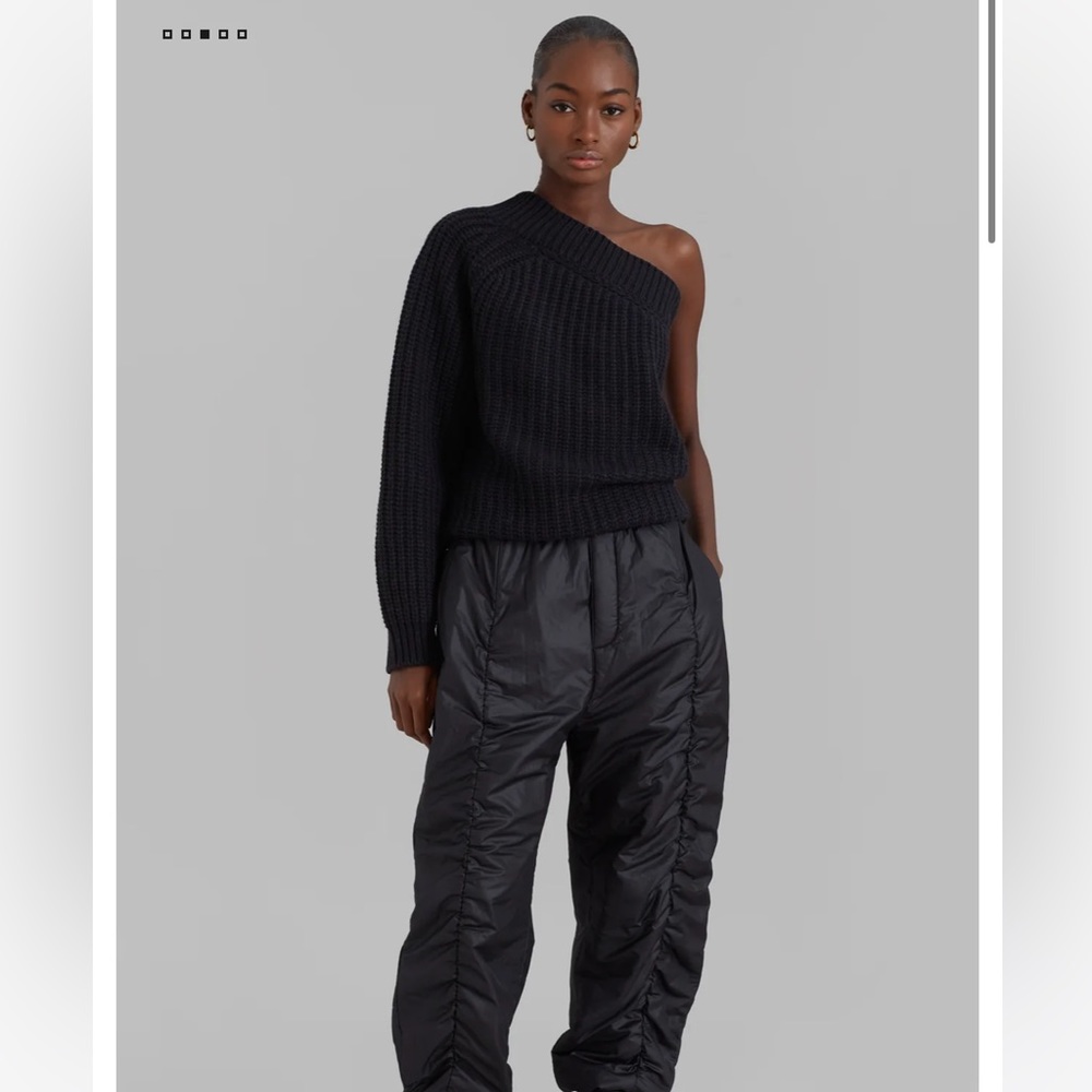 Frankie Shop Pansy One Shoulder Knit Top